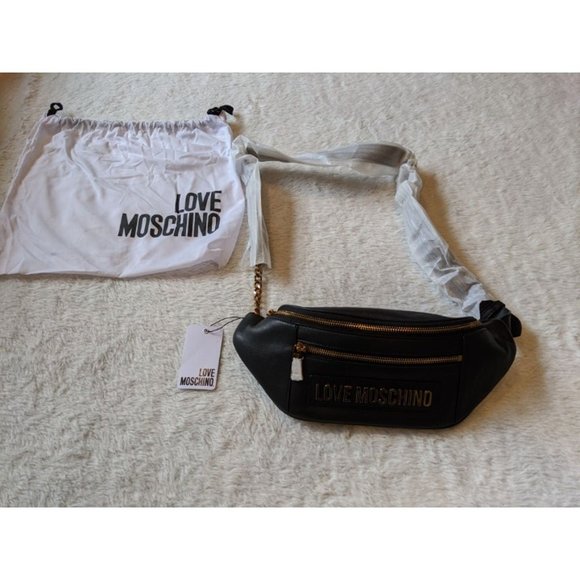Love Moschino Handbags - Love Moschino leather fanny pack
